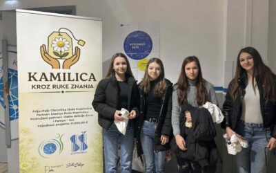 Projekt „Kamilicom kroz ruke znanja“ – promocija strukovnih zanimanja u turizmu