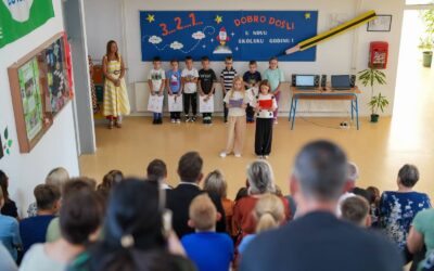Doček prvašića u našoj školi